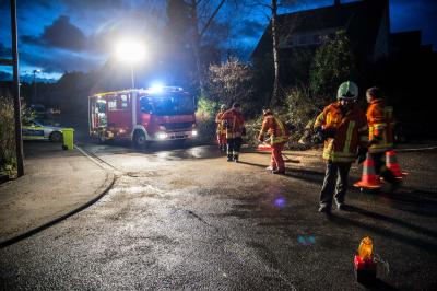 Ebersbach: Sturm sorgt fuer mehrere Einsaetze und gesperrte Strassen